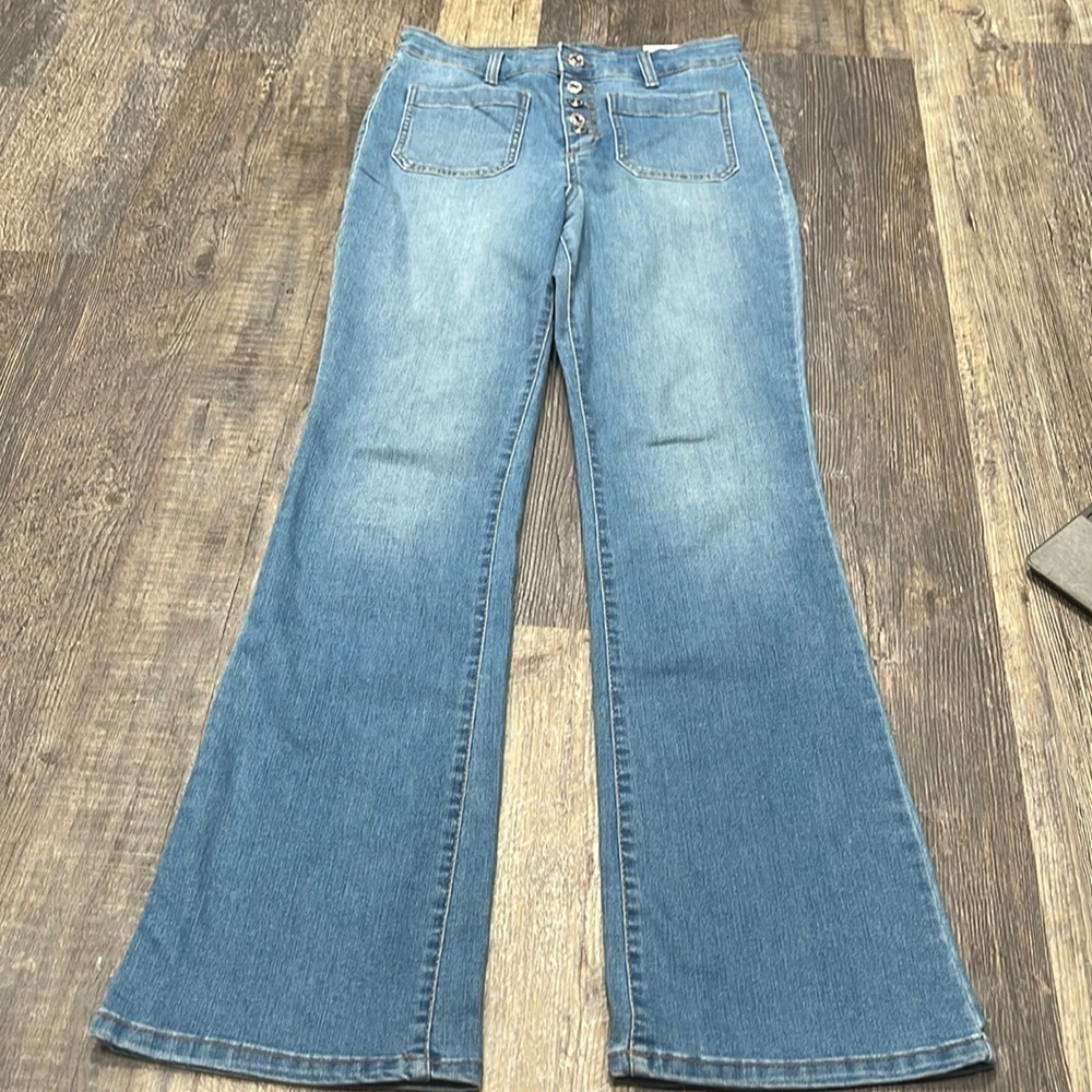 Style & co high rise boot jeans